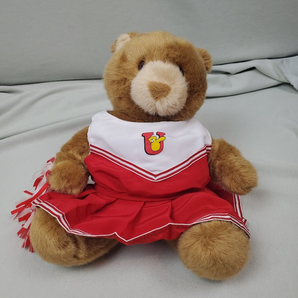 Build A Bear Cheerleader Plush Stuffed Toy Bear